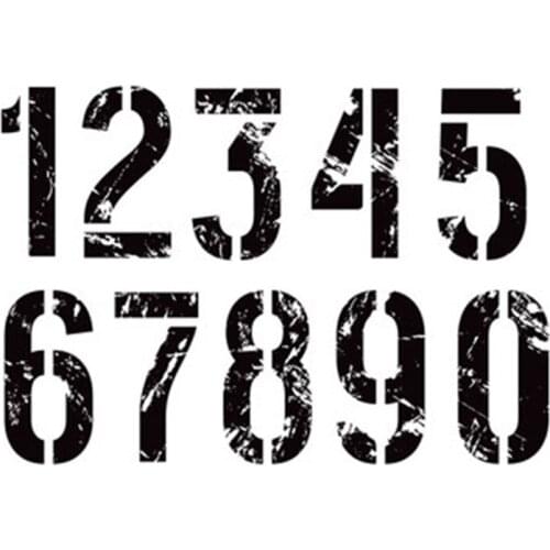 Number stamp Clear Stamp for Scrapbooking Transparent Silicone Rubber DIY Photo Album Decor A278