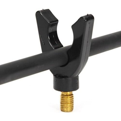 Fishing Rod Holder High Stability Horn Shape Stainless Steel Hand Rod Stand Rest Butt Grip Pole Stick Fishing Tool