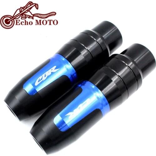 For Honda CBR500R CBR300R CBR250R CBR150R CBR600RR Motorcycle CNC Frame Crash Pads Exhaust Sliders Crash Protector With logo