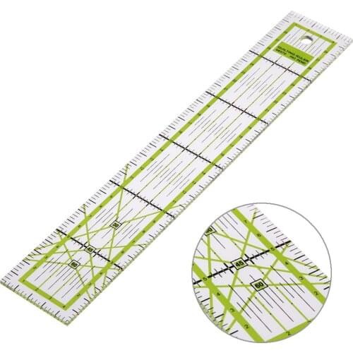 30CM Double-color Ruler Patchwork Feet Tailor Yardstick Cutting Quilting DIY Handmade Sewing Tools Stationery Drawing Ruler