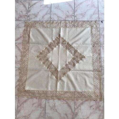 KETEN KUMAŞLI SEHPA ÖRTÜSÜ