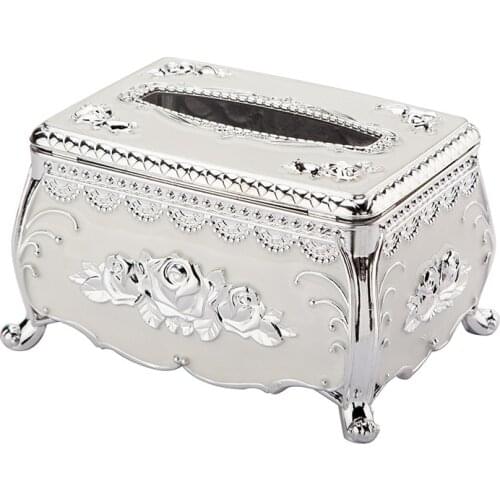 European-style retro drawer boxpaper tissue box paper drawer box napkin boxhome living roomcreative decoration crafts ornaments