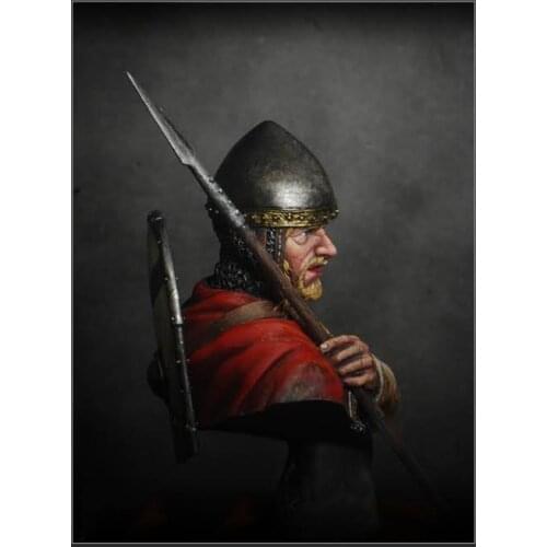 New Unassembled 1/ 12 Lotheringian Knight, late 10th century bust Figure Resin Kit DIY Toys Unpainted kits