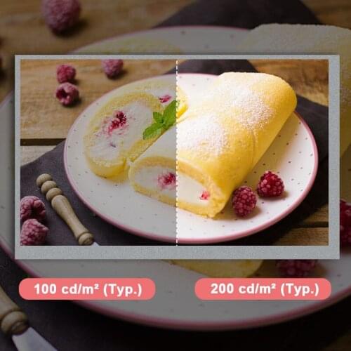 Original 7 Inch LVDS LCD screen A070VW04 V.3 Resolution 800*480 Brightness 200 Contrast 300:1