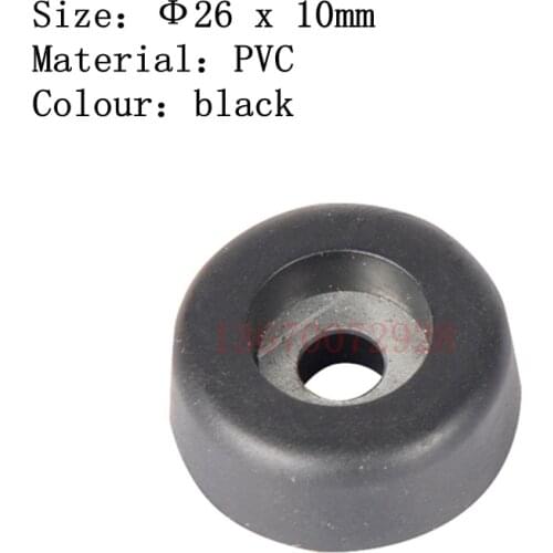 KROYWACH Rubber Feet for Speaker Cabinets and Flight Case 26X10MM