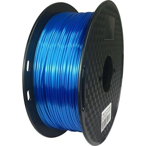 Silk Sapphire Blue 1kg 1.75mm PLA 3d Printer Filament Silky Rich Luster Printing Materials Print Material Supplies wholesale