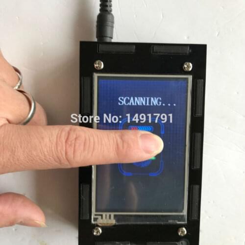 Finger Print Scanner prop Fingerprint identification puzzle identify the fingerprint to open lock real life escape room prop