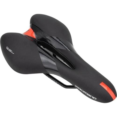 A5KC Bike Silicone Cushion Saddle PU Leather Surface Bike Seat Comfort, Bicycle Saddle Bike Saddle Cycling Seat