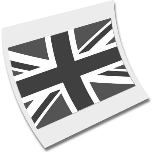 Vinyl ceiling car flag UK white black ENGLAND MINI printing
