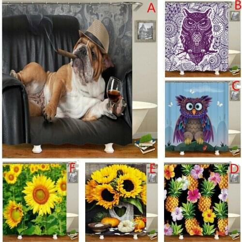 Bathroom Shower Curtains Set Bath Toilet Curtain Waterproof Shower Curtain Bathroom Decor Bath Curtains