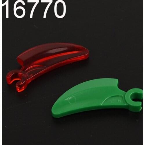 10PCS 16770 Barb paw corner-large with clip For Building Blocks Parts accessories DIY Construction Classic Brand gift Toys