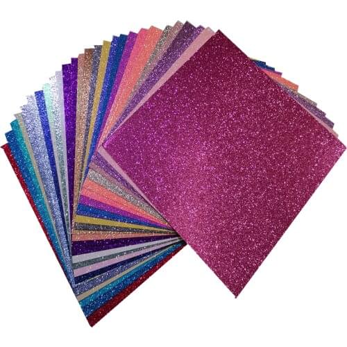 110pcs Handmade Craft Paper 300gsm 12*12" Glitter Paper For Wedding Invation Card And Decoration