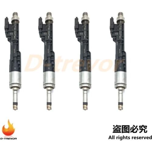 4Pcs OEM Fuel Injectors 13647599876 0261500136 For BM-W M5 M6 550i 650i 750i