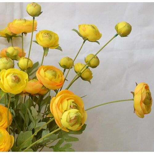 5 Pcs/Lot 95CM Artificial 8 heads Peony Silk Flower Peony Wreath for Home Decor Wedding Decoration Background Fake Flower wall