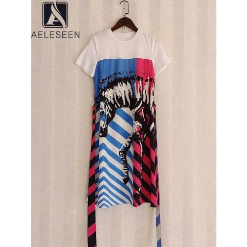 Летние платья в полоску AELESEEN China At AliExpress