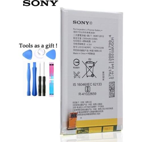 Original Phone Battery LIS1574ERPC For Sony Xperia E4 E2003 E2033 E2105 E2104 E2115 2300mAh Replacement Phone Batteries