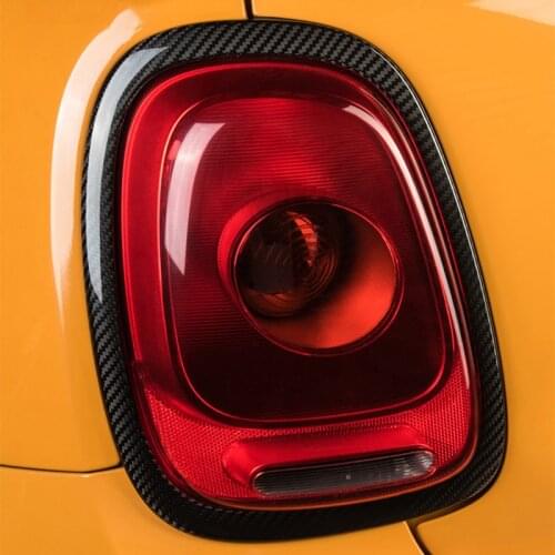 Car Headlight Carbon Fiber Decoration Frame Taillght Sticker For BMW MINI Cooper S F54 F55 F56 F57 F60 Car Styling Accessories