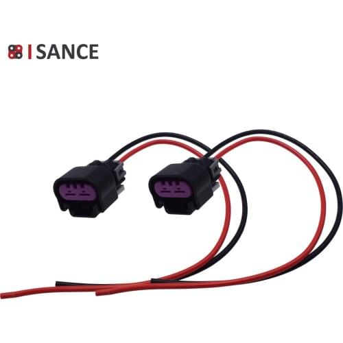 For Cadillac Chevrolet GMC Hummer H2 Cooling Fan Switch Relay Wiring Harness Connector Pigtail Plug Cables Wires 13580874 PT2649