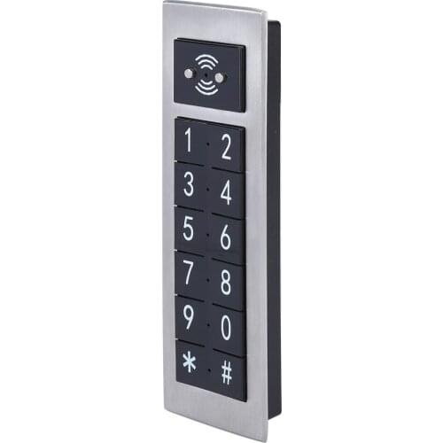 Electronic Lock Stainless Steel Digital Password Keypad Number Cabinet Door Code Locks With Controller And Access Control Card