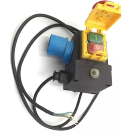 HCK10T 250V 16A IP54 Electromagnetic Push Button Switch Power On Off Magnetic Switches for Marble Stone Cutter Machine