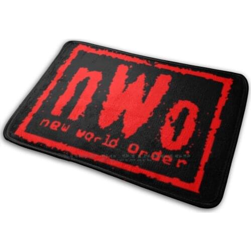 Wolfpac Pro Wrestling Mat Rug Carpet Anti-Slip Bedroom Entrance Door Mat Nwo Eric Bischoff Kevin Nash Sting Hall Steiner Pro