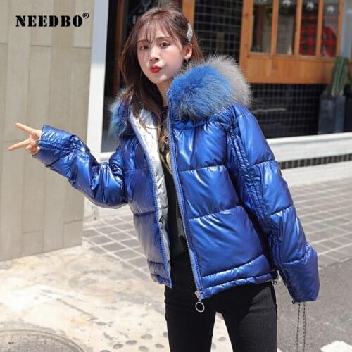 Women Winter Jacket with Hood Casual Loose Woman Winter Coats and Puffer Jacket Padded Outwear Winter Jacket Women Parka Mujer