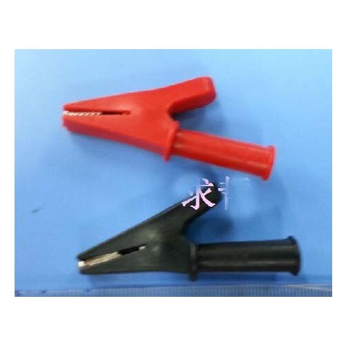 Copper turnkey Alligator clip Test clip Wire clip with 4mm Banana plug socket opening 10mm special clamp