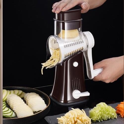 Multi-functional drum vegetable cutter household potato grater potato slicing