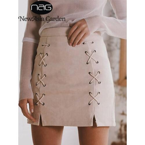 Замшевые юбки-карандаши NewAsia Garden China At AliExpress