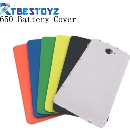 RTBESTOYZ Original Rear Battery Cover For Microsoft For Nokia Lumia 650 Back Cover Door Case