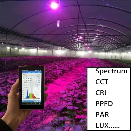 PAR (mW/cm2)PPFD Meter(Umol/m2/s) OHSP350P Led Grow Light Testing Equipment