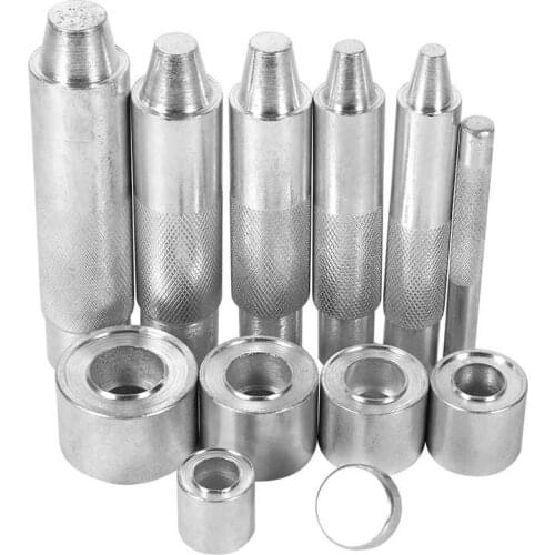 Eyelet Hole Punch Die Tool Grommet Setter For Leather Craft Clothing Fabric Curtain Grommet Punch Tool 4/12/14/17/18/20mm