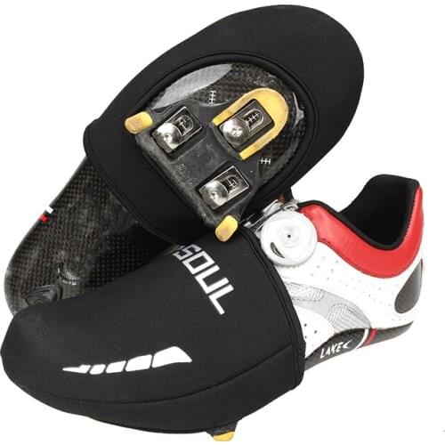 Waterproof Cycling Overshoes Bicycle Shoes Covers Bike Reflective Windproof MTB Road Winter Diving Fabric Bike Warm Protector