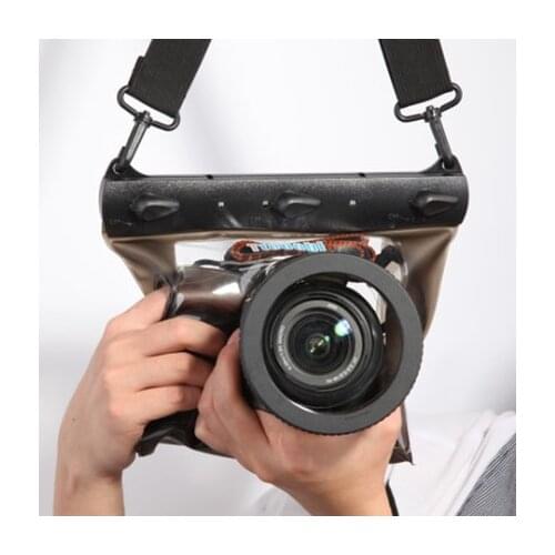 Tteoobl GQ-518 Photo Camera Waterproof Dry Bag Underwater 20M Diving Housing Case Pouch Swimming Bag for Canon Nikon Sony DSLR