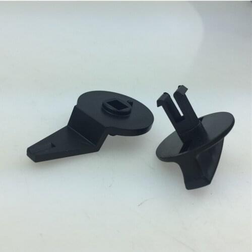 1pair trunk box Luggage lock Tail box buckle Triangle warning card bracket knob for Touran 1T0 867 468 Black switch