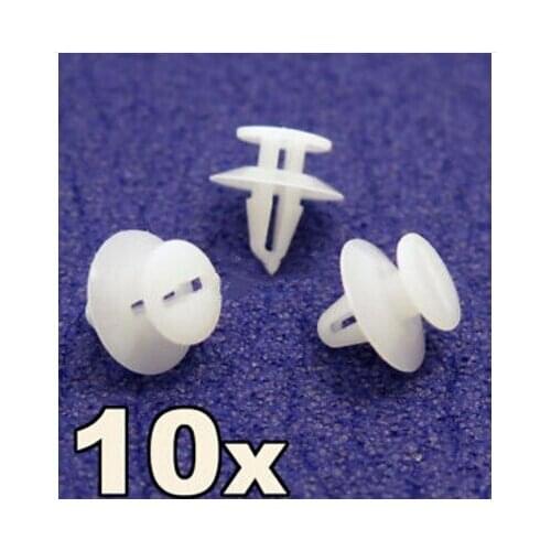 10x For Interior Trim Panel Clips- Door Mirror Panel Cover Clips- For Ford Focus Fiesta