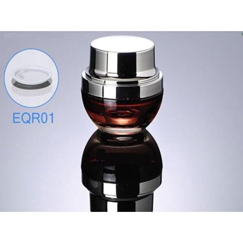 300Pcs 20g/ml Cosmetic Empty Jar Pot Eyeshadow Makeup Face Cream Container ,Glass cream jar