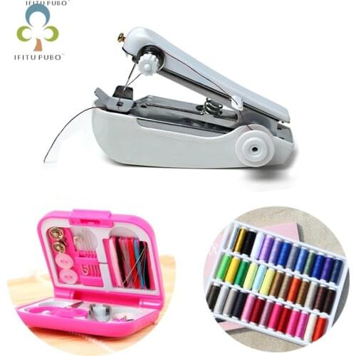 39Color sewing thread manual sewing machine mini sewing machine creative Portable sewing needle set sewing tools YJN