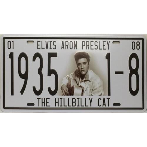 6x12inch ELVIS AARON PRESLEY LOGO Tin plate sign Retro Vintage Tin Sign JY-012