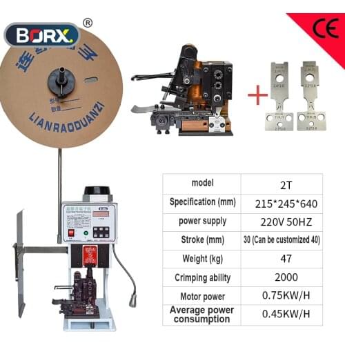 BORX OTP applicator mold for automatic terminal crimping machine high standard vertical crimp machine assembly die