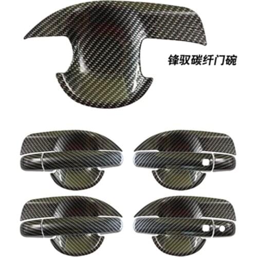 Car Accessories ABS Car Door Handles Bowl Cover Trim High Quality Door Handle Trim for Suzuki S-CROSS 2014 2015 2016 2017 2018