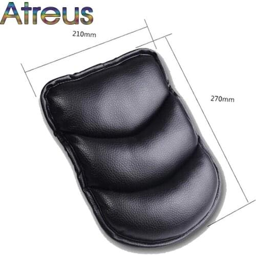 Atreus Auto Center Armrest Console Box Pad Seat Cover For Subaru Forester XV Toyota Corolla Avensis RAV4 Yaris CHR EZ 2019 2020