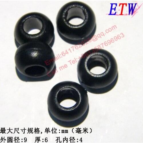 Free shipping Wholesale High Quality Nylon Circular bead,9*6*4mm 0069 cord stopper 200 pcs/lot,for garment bag shoes
