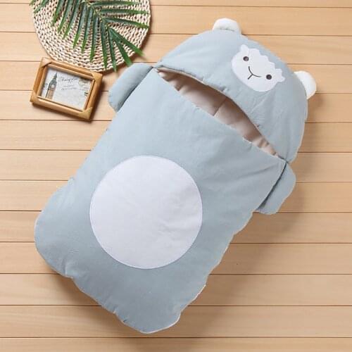 Baby Sleeping Bag Soft Warm Sleeping Sack Cute Cartoon Outfit Soft Cotton Blanket Infant Boys Girls Envelope For Kids Gift