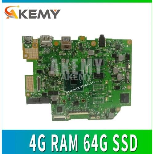 E403SA motherboard for ASUS E403SA E403S mainboard work 100% Test original N3700 4 cores 4G RAM 64G SSD