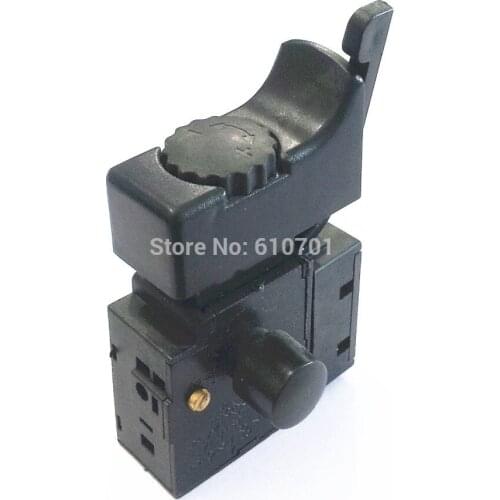 Electric Hand Drill Reversing Module Speed Control Trigger Switch AC 250V 6A M3 Lock on