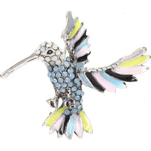Elizabe Ying Bird Brooches For Clothes