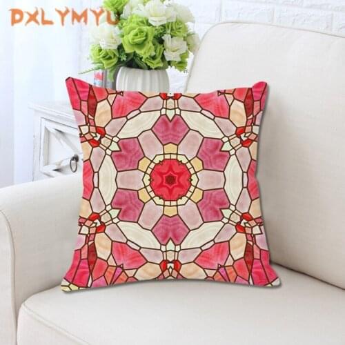 Geometry Cushion Cover 45x45 Polyester Boho Pillowcase Decorative Sofa Pillow Cover Home Decor Pillow Cases