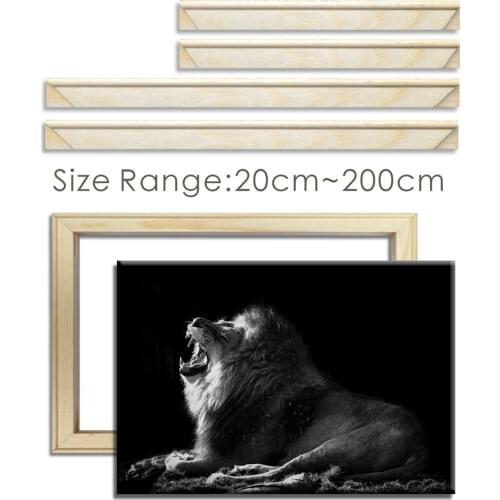 Canvas Frame Wooden Frames Wooden Photo Oil Painting Canvas Diamond Painting Frames Wall Art Canvas Diy Poster Drop Shipping