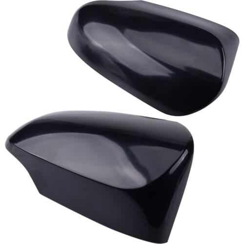 1 Pair Door Wing Rearview Mirror Cover Cap Fit For Toyota Yaris Camry 2011-2015 2016 2017 Prius C 2012 2013 2014 2015 2016 2017